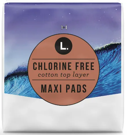 L. Chlorine Free Maxi Pads
